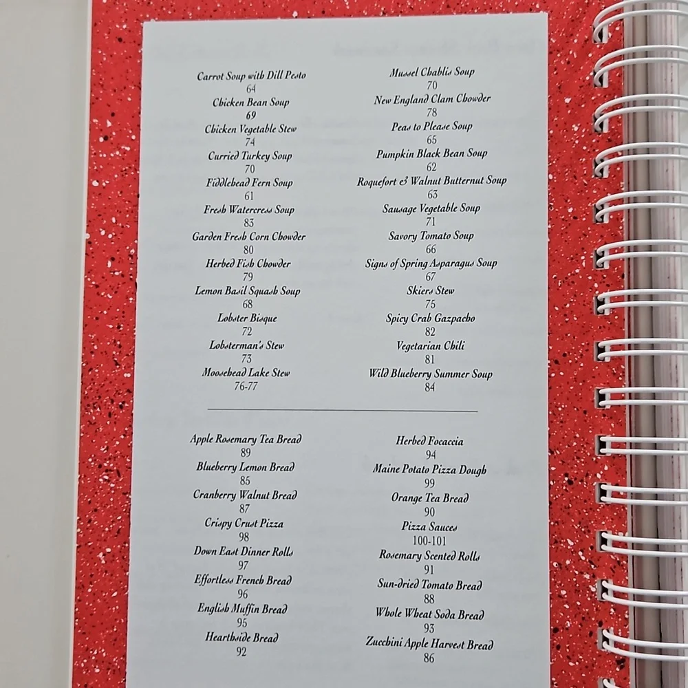 Maine Ingredients Cookbook